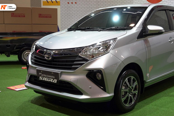 Bagian depan sigra - sewa mobil sigra