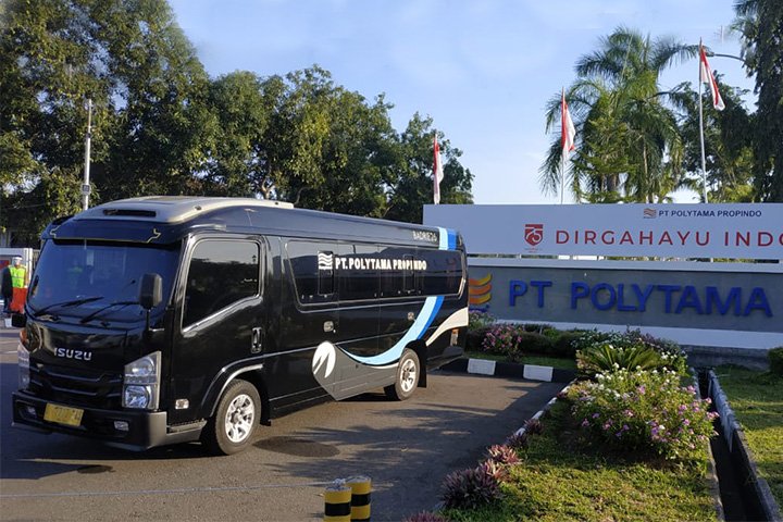 antar jemput karwan bus karyawan