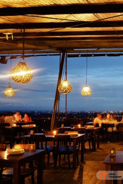 view malam hari klapa manis