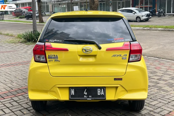 Belakang Daihatsu Ayla Tipe R