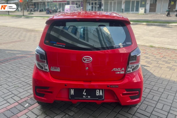 Belakang Daihatsu Ayla Tipe X