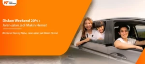 Read more about the article Diskon Weekend 20% : Jalan-jalan jadi Makin Hemat