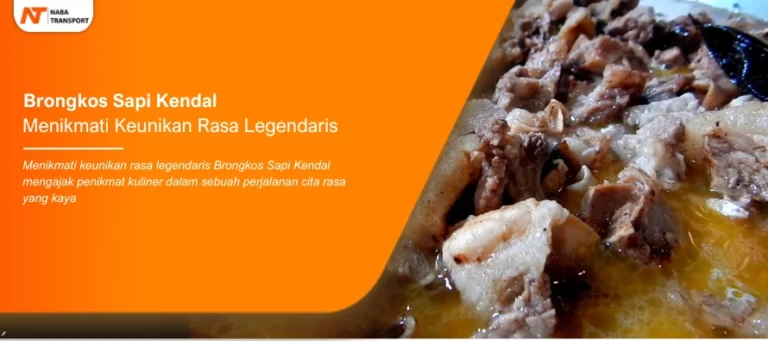 Read more about the article Brongkos Sapi Kendal Menikmati Keunikan Rasa Legendaris