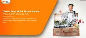 Read more about the article Murah MeiRiah! Promo Diskon 10%  Sewa Mobil Sekarang Juga!