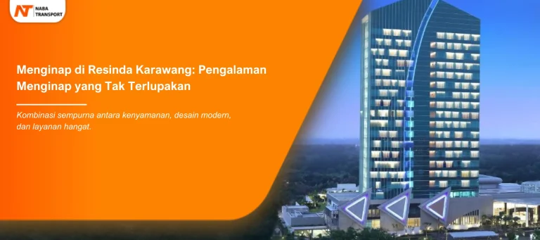 Read more about the article Hotel Resinda Karawang: Solusi Akomodasi Modern di Karawang