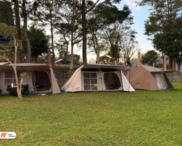 Tenda area waduk darma source by Booking.com
